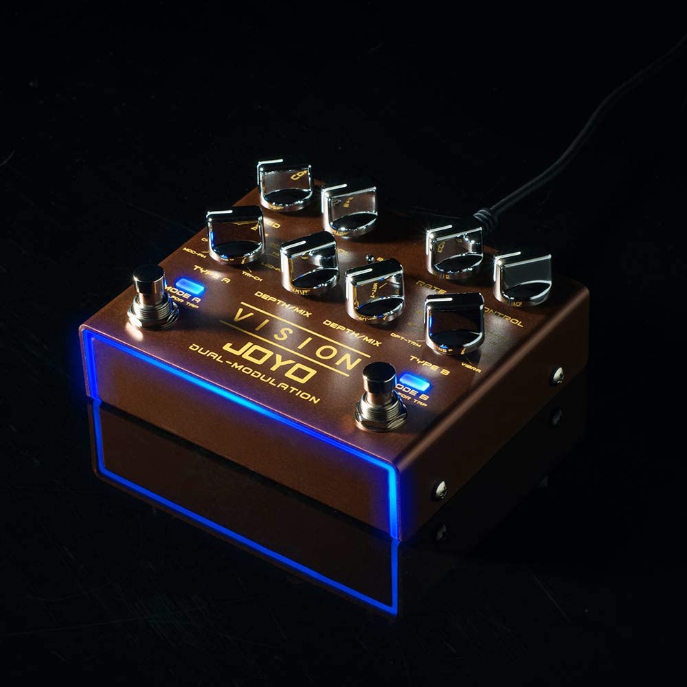 dual modulation pedal JOYO R-09 VISION Dual Channel Modulation Guitar Effect Pedal