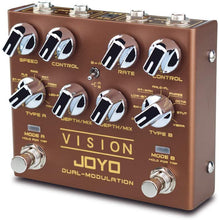 Load image into Gallery viewer, JOYO R-09 VISION Dual Channel Modulation Guitar Effect Pedal
