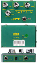 Load image into Gallery viewer, JOYO R-11 BAATSIN OVERDRIVE &amp; DISTORTION Guitar Effect Pedal
