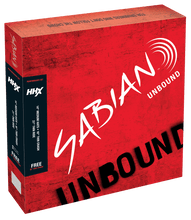 Load image into Gallery viewer, SABIAN 15005XTMN HHX Performance Set 4-pack cymbal package in red box with HHX logo
