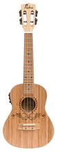 Load image into Gallery viewer, ALOHA Bamboo Solid Top Back &amp; Sides Electric Concert Ukulele with Tuner
