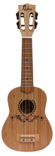Charger l'image dans la galerie, ALOHA Bambou Massif Dos &amp; Éclisses Ukulélé Soprano
