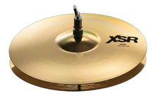 Load image into Gallery viewer, SABIAN XSR1302B 13-inch hi hat cymbals made in Canada with medium-weight top and heavy bottom for clear sound and versatile performance
