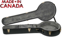 Charger l'image dans la galerie, Hardshell Banjo Case with plush interior and heavy-duty hardware made in Canada
