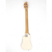 Charger l'image dans la galerie, Hofner HOF-HCT-SHB- WH-O Shorty Guitare basse électrique de voyage - Blanc - avec housse
