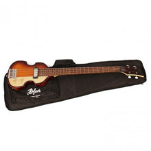 Charger l'image dans la galerie, Hofner HCT-SHVB-SB Shorty Violin Bass CT Sunburst (Beatles Bass Style) Comprend un sac de voyage
